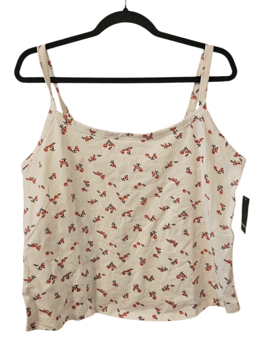 Multi-Coloured Torrid LoveSick Women's Floral Crop Cami